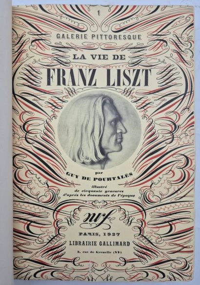 [MUSIQUE]POURTALÈS, Guy. Franz Liszt.

Paris,...