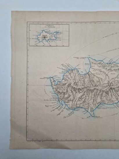 [CHYPRE - EMPIRE OTTOMAN]. Réunion de deux...