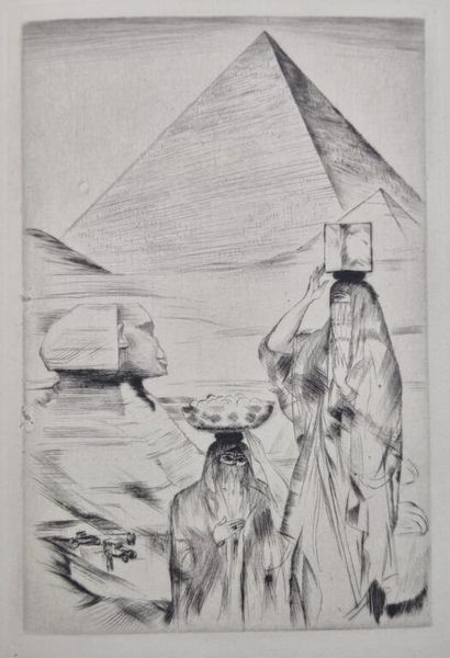 [EGYPTE]MAETERLINCK, Maurice et COURNAULT,...