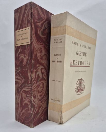 [MUSIQUE]ROLLAND, Romain. Goethe et Beethoven.

Excellent...