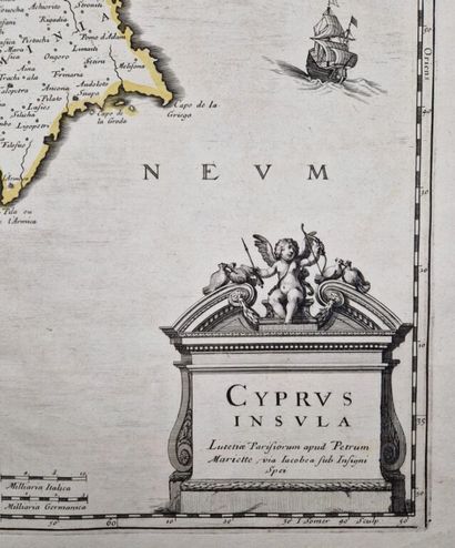 [CHYPRE]. SANSON D'ABBEVILLE, Nicolas. Cyprus...
