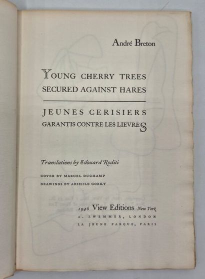 [DUCHAMP]BRETON, André. Young Cherry Tress...