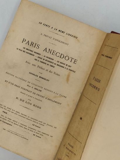 [PARIS]PRIVAT D'ANGLEMONT, Alexandre et COINDRE,...