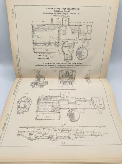 [CHEMINS DE FER]. Revue technique de l'exposition...