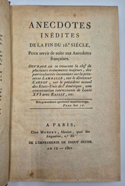 [REVOLUTION]SÉRIEYS, Antoine et ANDRÉ, J.-F....