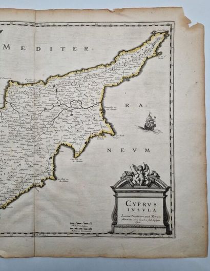 [CHYPRE]. SANSON D'ABBEVILLE, Nicolas. Cyprus...