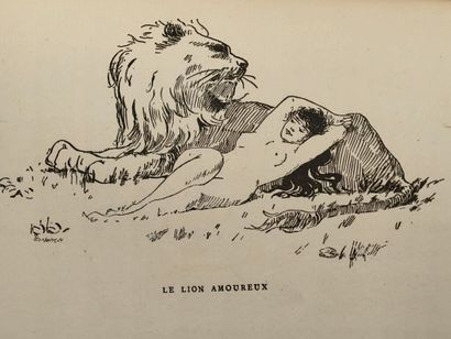SCHOLL, Aurélien et GRIVAZ, Eugène. Les Fables...