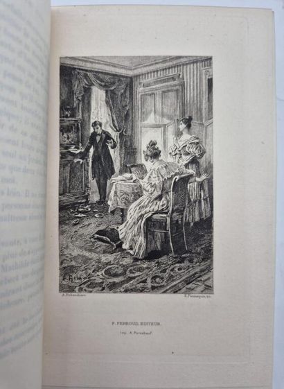 STENDHAL et ROBAUDI Alcide. Le Rouge et le...