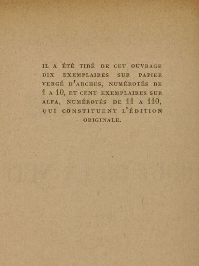CÉLINE, Louis-Ferdinand. Voyage au bout de...