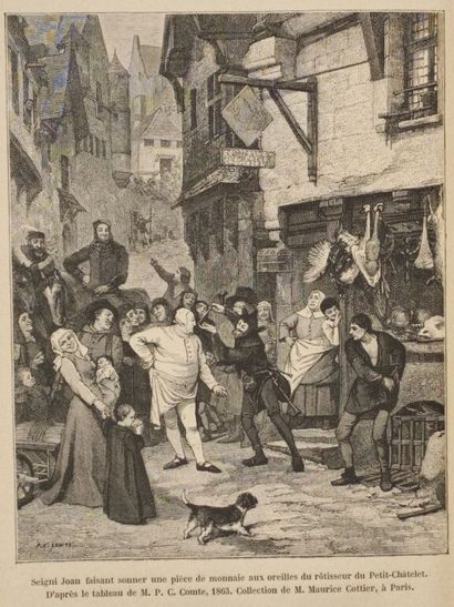 [PARIS]FOURNEL, Victor. Les Rues du vieux...