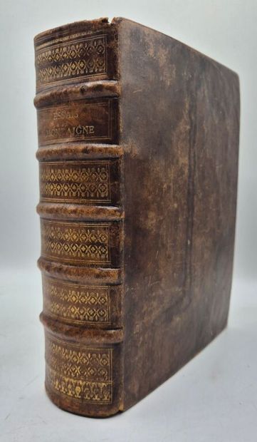 MONTAIGNE. Les Essais de Michel Seigneur...