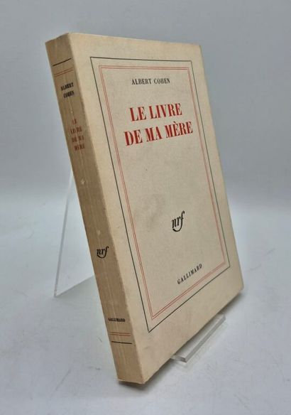 COHEN, Albert. Le Livre de ma mère.

Paris,...