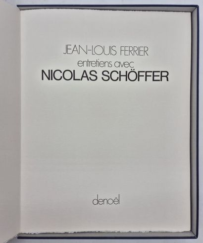 SCHÖFFER, Nicolas et FERRIER, Jean-Louis....