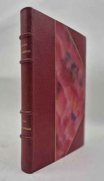 RÉGNIER, Henri de. Nos rencontres.

Paris,...