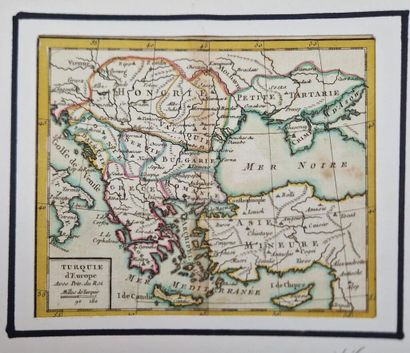 [CHYPRE - EMPIRE OTTOMAN]. Réunion de deux...