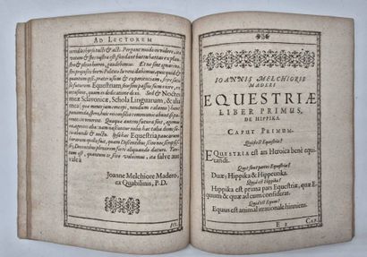 [EQUIDIA]MADER, Joannes Melchior. Equestria,...