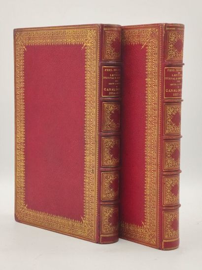 LESSEPS, Ferdinand de. Lettres, journal et...