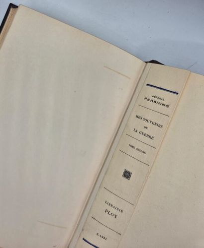 PERSHING, John. Mes souvenirs de la guerre.

Paris,...