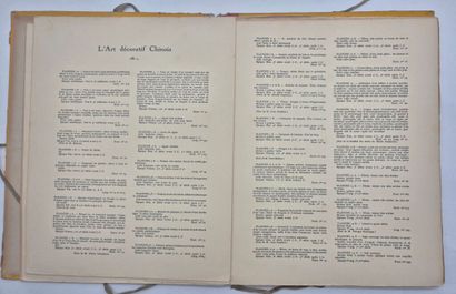 [CHINE]ARDENNE DE TIZAC, Henri d'. L'Art...