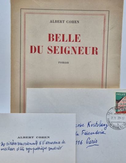 COHEN, Albert. Belle du seigneur.

Paris,...