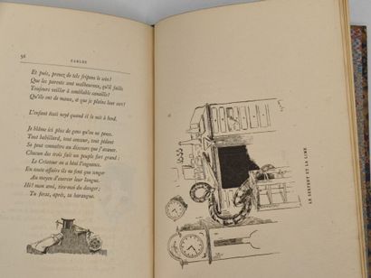 SCHOLL, Aurélien et GRIVAZ, Eugène. Les Fables...