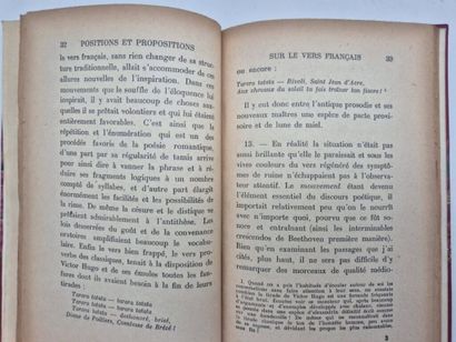 CLAUDEL, Paul. Réflexions et propositions...