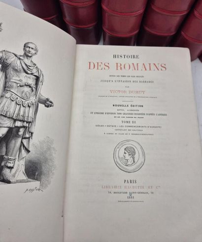 DURUY, Victor. Histoire des romains depuis...