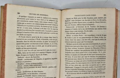 STENDHAL. Promenades dans Rome.

Paris, Michel...