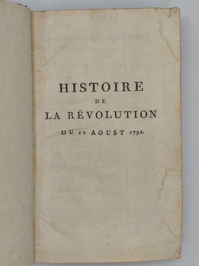 [REVOLUTION]PELTIER, M. Histoire de la Révolution...
