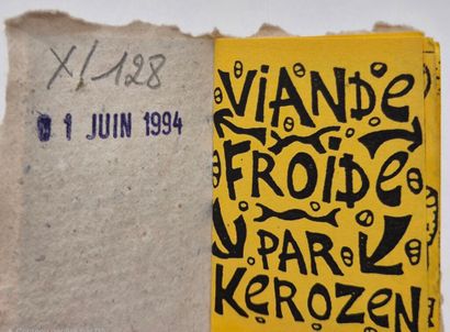 [MINUSCULE]KEROZEN. 2 graphzines : Viande...