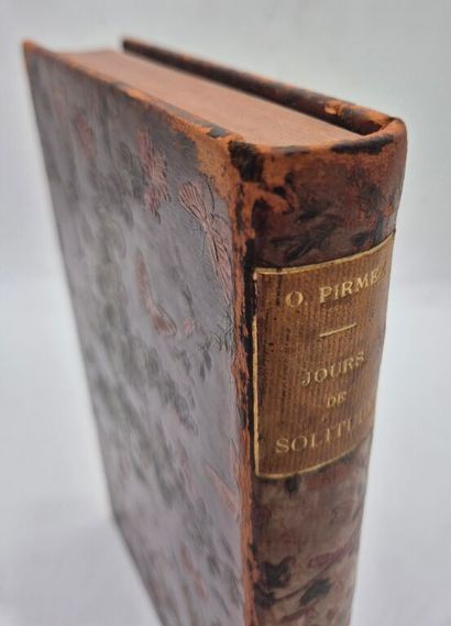 [RELIURE] PIRMEZ, Octave. Jours de solitude.

Élégante...