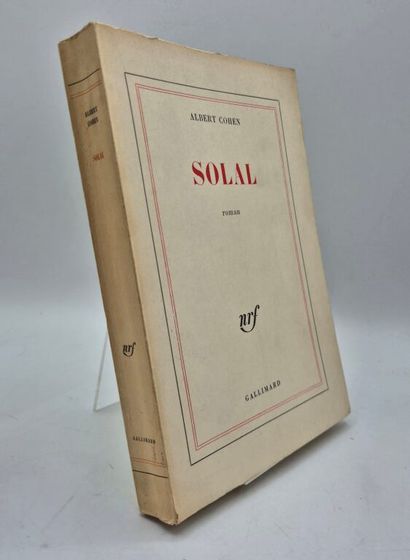 COHEN, Albert. Solal.

Paris, Gallimard,...
