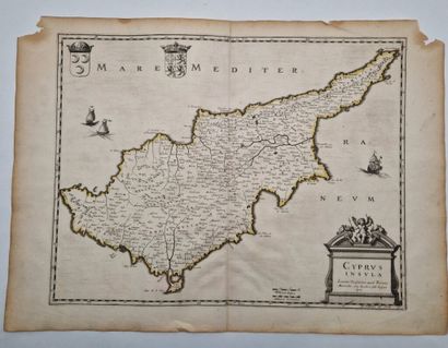 [CHYPRE]. SANSON D'ABBEVILLE, Nicolas. Cyprus...