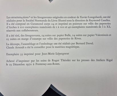 [LIVRE-OBJET] BROGLIE, Louis de et LONGOBARDI,...
