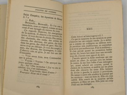 SAINT-EXUPÉRY, Antoine de. Pilote de guerre.

New...