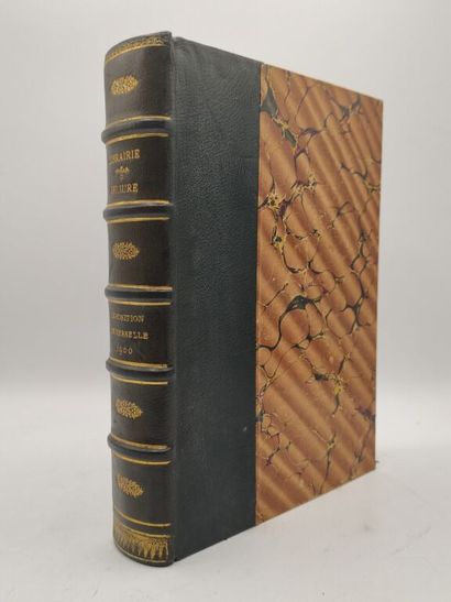 [PARIS - EXPOSITION UNIVERSELLE]. La Librairie,...
