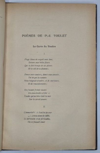 [POESIE, AVANT-GARDE]. Les Poètes fantaisistes.

S.l....