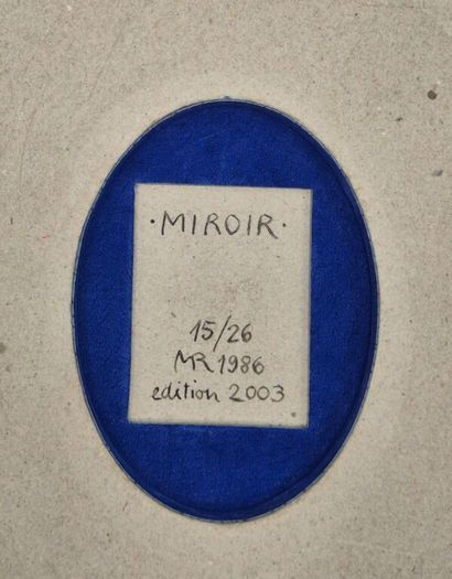 [LIVRE-OBJET]RAETZ, Markus. Miroir.

S.l.,...
