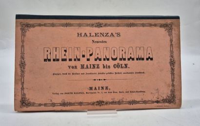 [RHIN]. Halenza's Neuestes Rhein-Panorama...