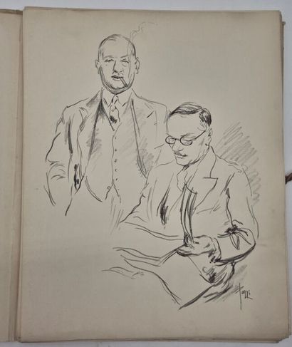 [CARICATURE] PAZZI. Hôtel Drouot 1934.

in-4...