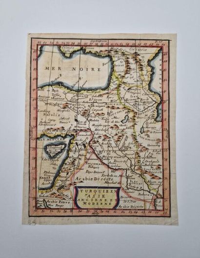 [CHYPRE - PROCHE ORIENT]. Deux cartes du...
