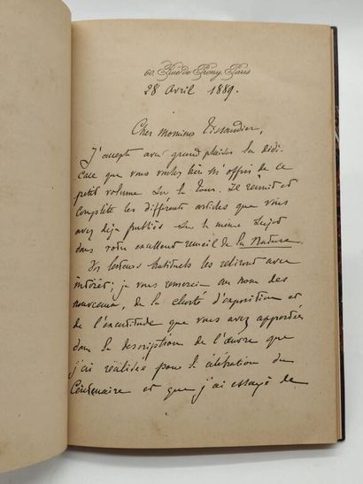 [PARIS]TISSANDIER, Gaston. La Tour Eiffel...