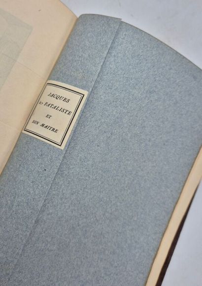 DIDEROT, Denis et HÉMARD, Joseph. Jacques...