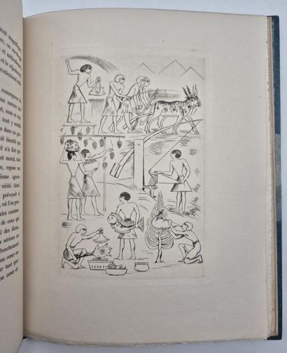 [EGYPTE]MAETERLINCK, Maurice et COURNAULT,...