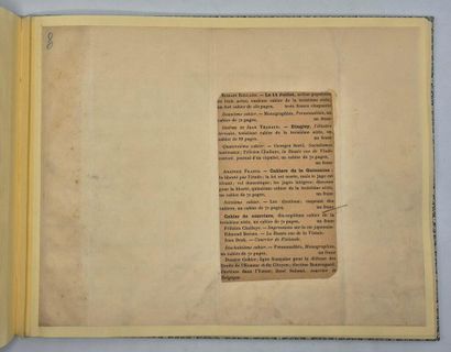 PÉGUY, Charles. Epreuve corrigée : Cahiers...