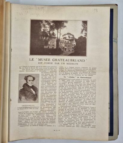 ROUFF, Marcel. Manuscrit autographe : 