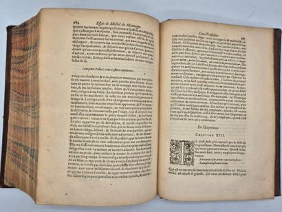 MONTAIGNE. Les Essais de Michel Seigneur...
