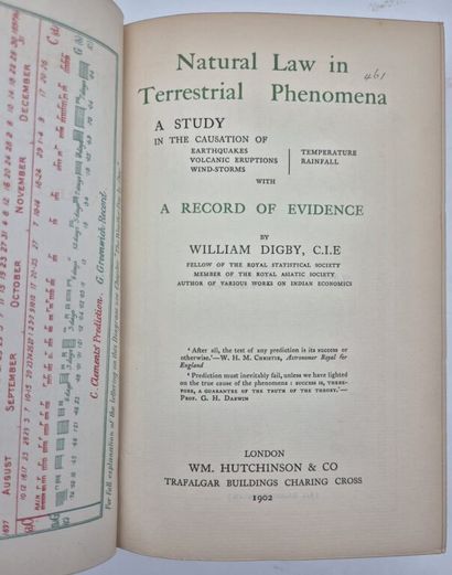 DIGBY, William. Natural Law in Terrestrial...
