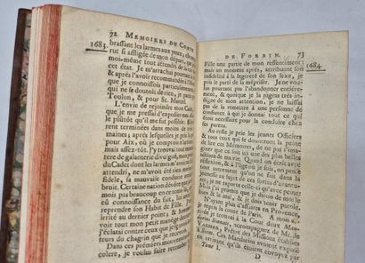 [MARINE XVIIe]. Mémoires du comte de Forbin,...