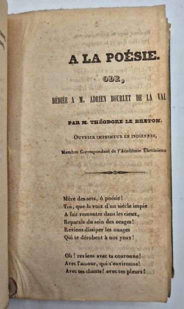LEBRETON, Théodore. Heures de repos d'un...